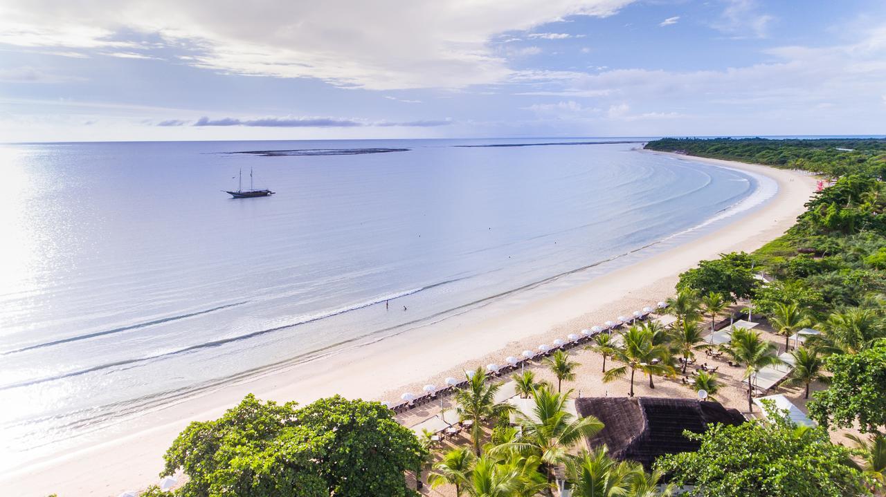 La Torre Resort All Inclusive Порто Сегуро Екстериор снимка Aerial view of the beach